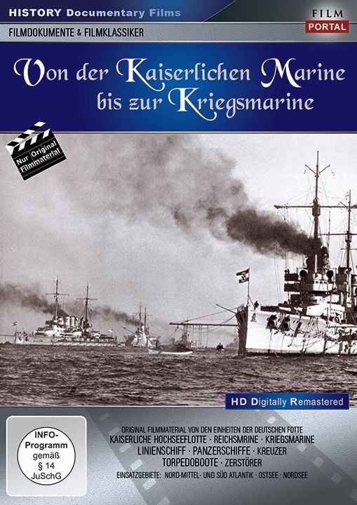 Von der Kaiserlichen Marine bis zur Kriegsmarine, 1 DVD main product photo