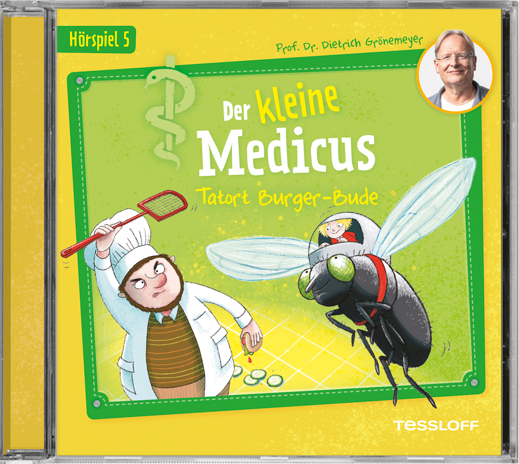Der kleine Medicus. Hörspiel 5: Tatort Burger-Bude, Audio-CD main product photo