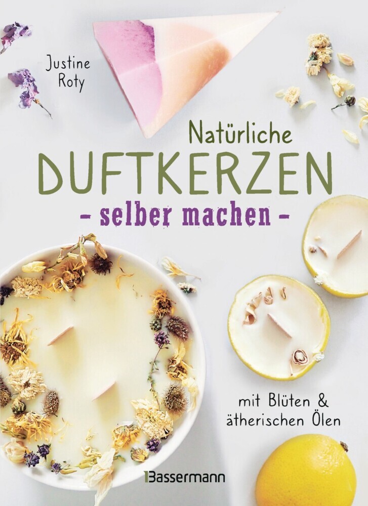 Natürliche Duftkerzen selber machen - mit Blüten & ätherischen Ölen main product photo