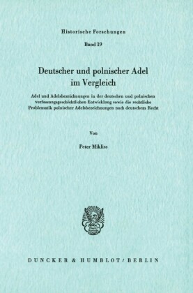 Deutscher und polnischer Adel im Vergleich.