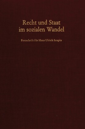 Recht und Staat im sozialen Wandel.