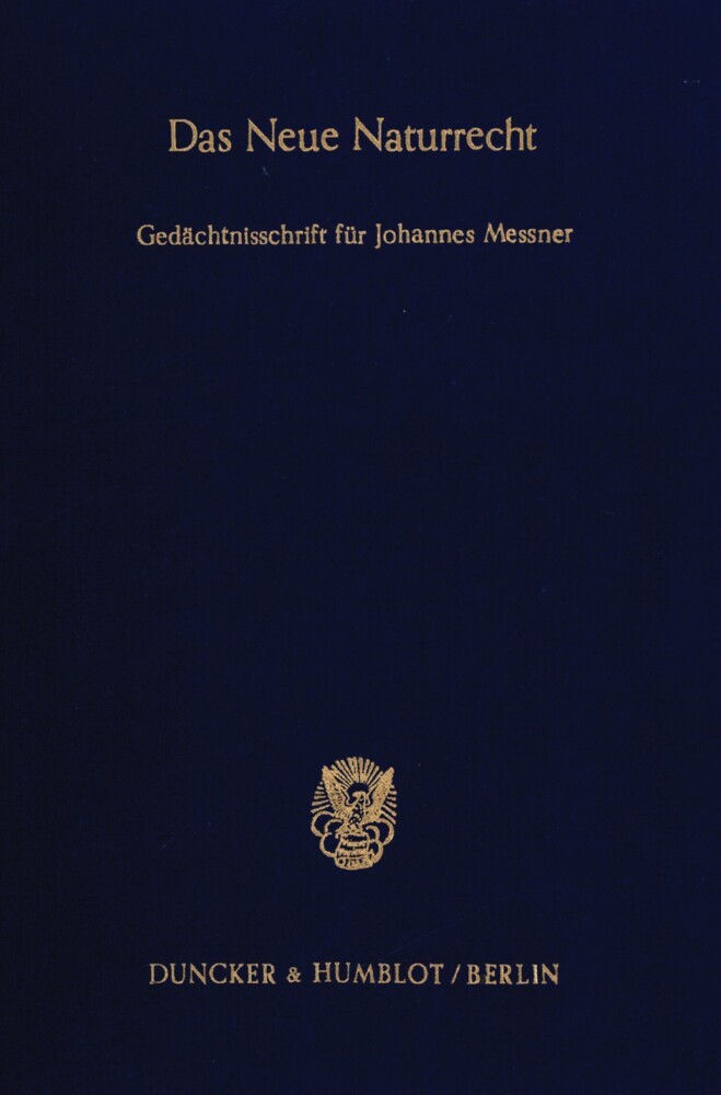 Das Neue Naturrecht. main product photo