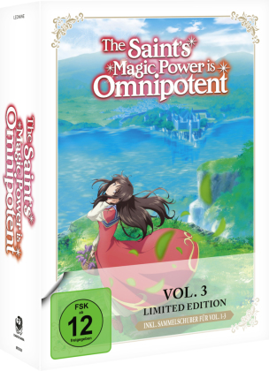 The Saint's Magic Power Is Omnipotent Vol. 3 + Sammelschuber (Limited Edition), 1 DVD