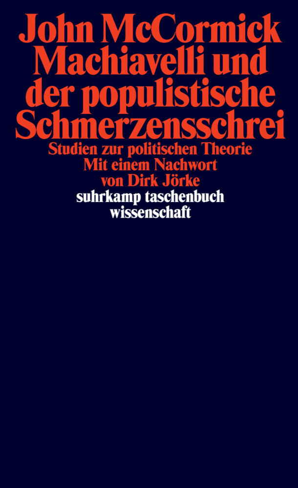 Machiavelli und der populistische Schmerzensschrei main product photo