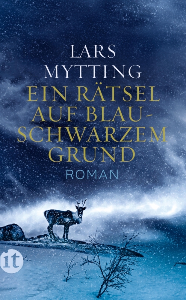 Ein Rätsel auf blauschwarzem Grund main product photo