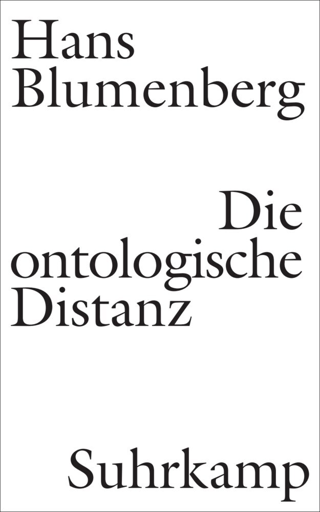 Die ontologische Distanz main product photo