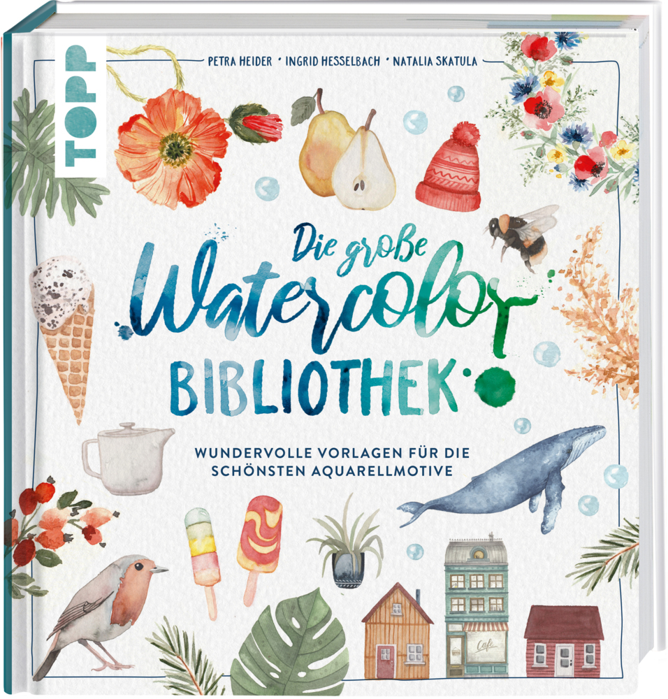 Die große Watercolor Bibliothek main product photo
