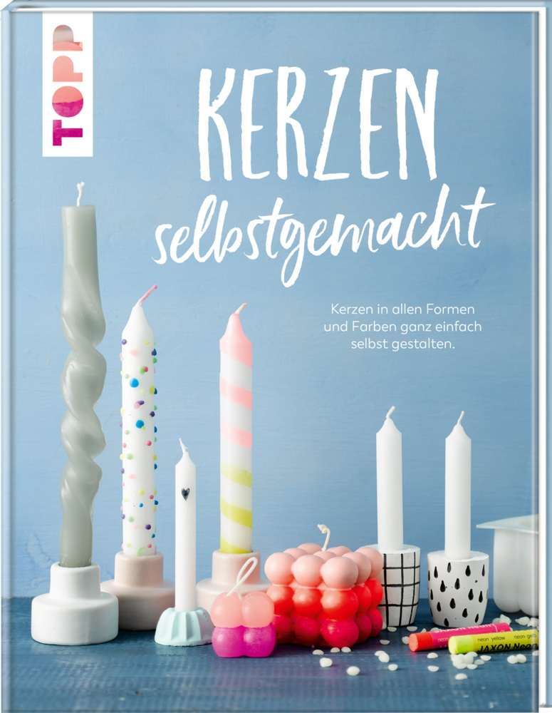 Kerzen selbstgemacht. Liebevolle DIY-Projekte gestalten, verpacken und verschenken main product photo