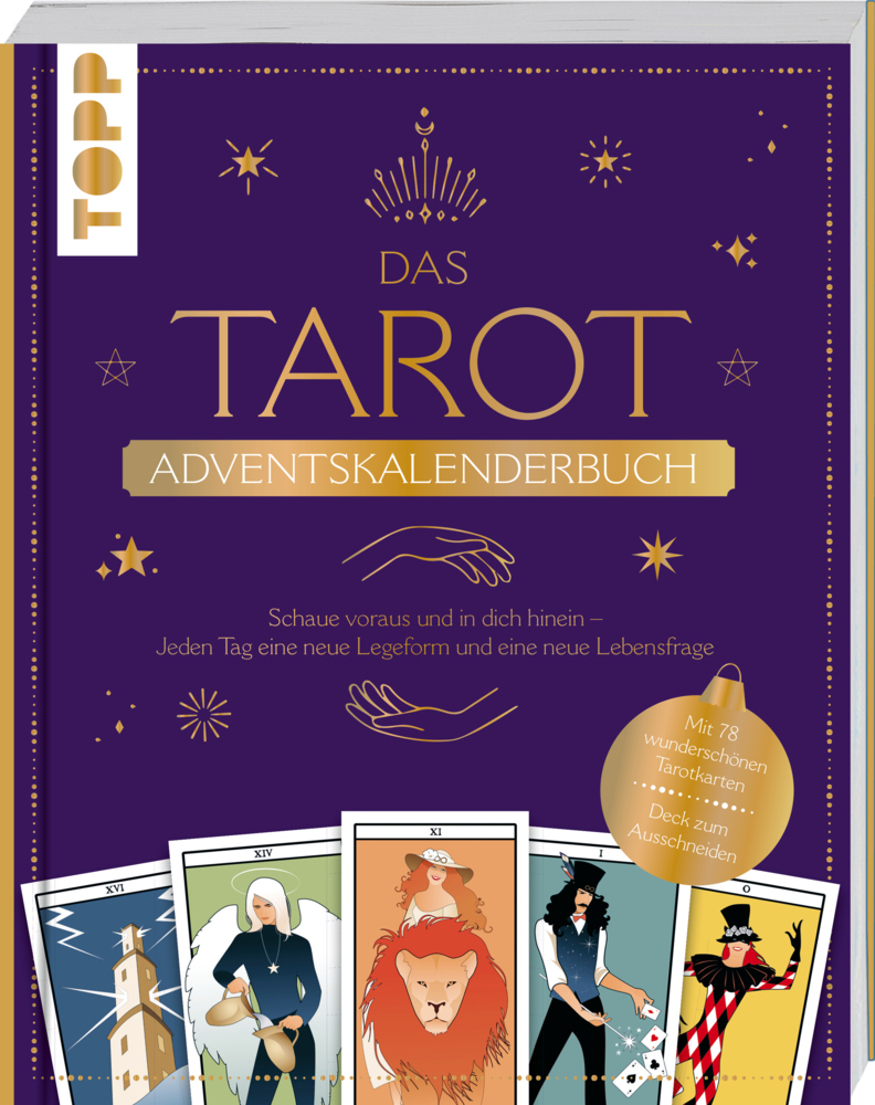 Das Tarot Adventskalenderbuch main product photo