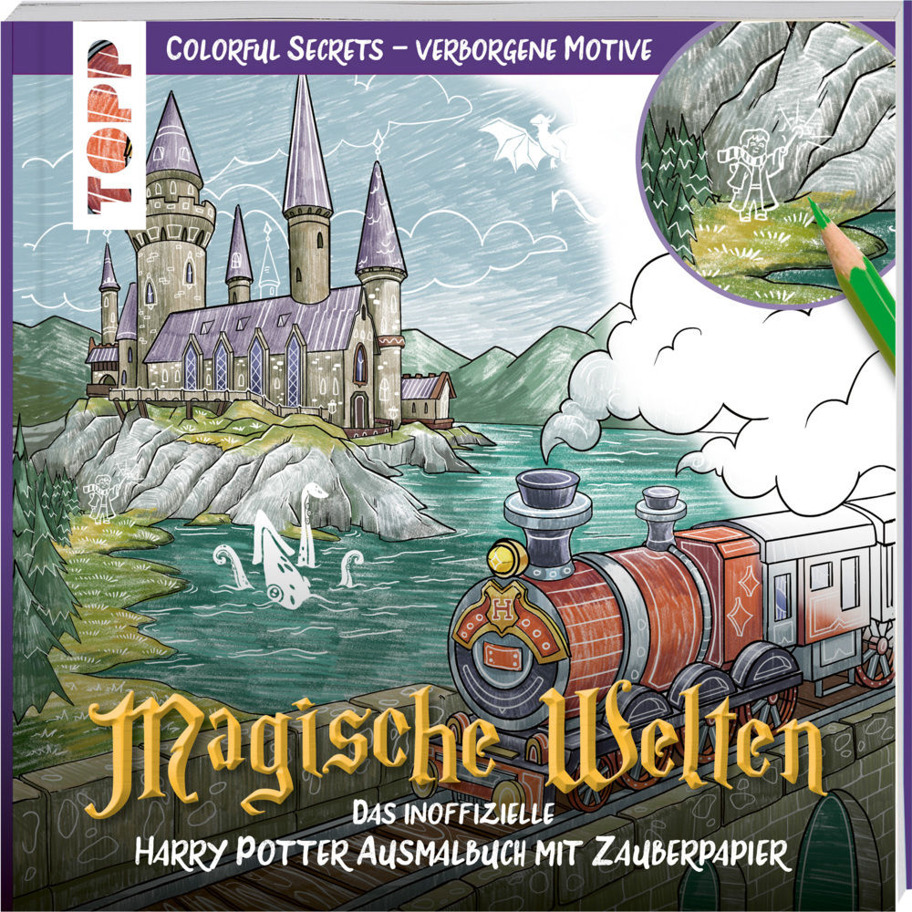 Colorful Secrets - Magische Welten auf Zauberpapier main product photo