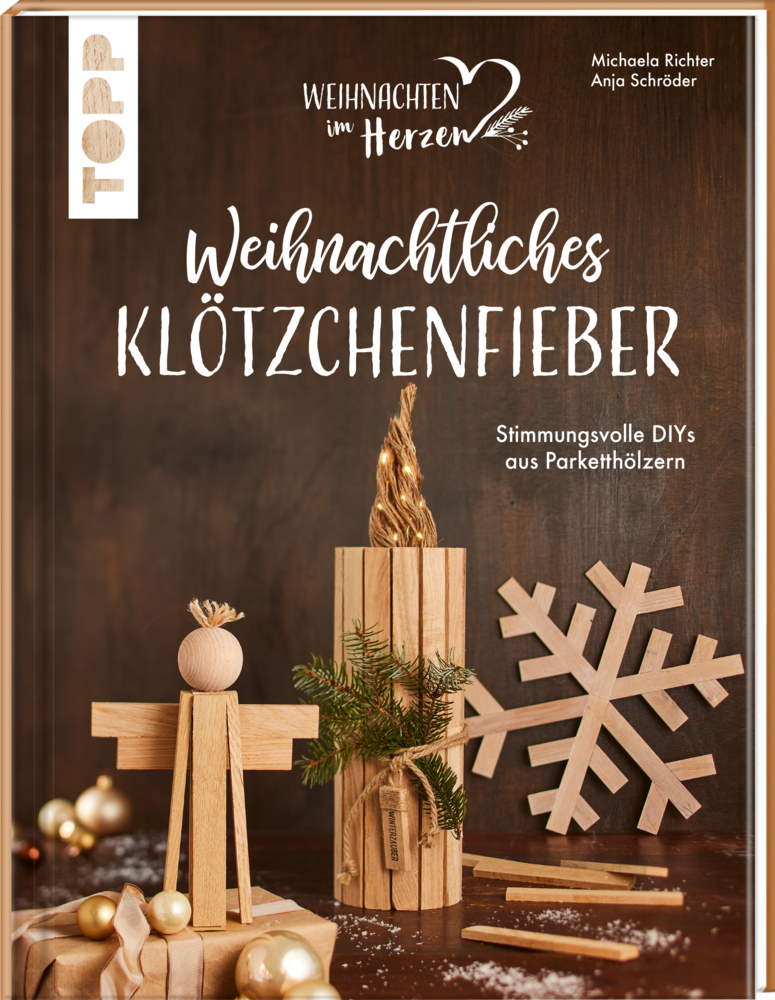 Weihnachtliches Klötzchenfieber. Stimmungsvolle DIYs aus Parketthölzern main product photo