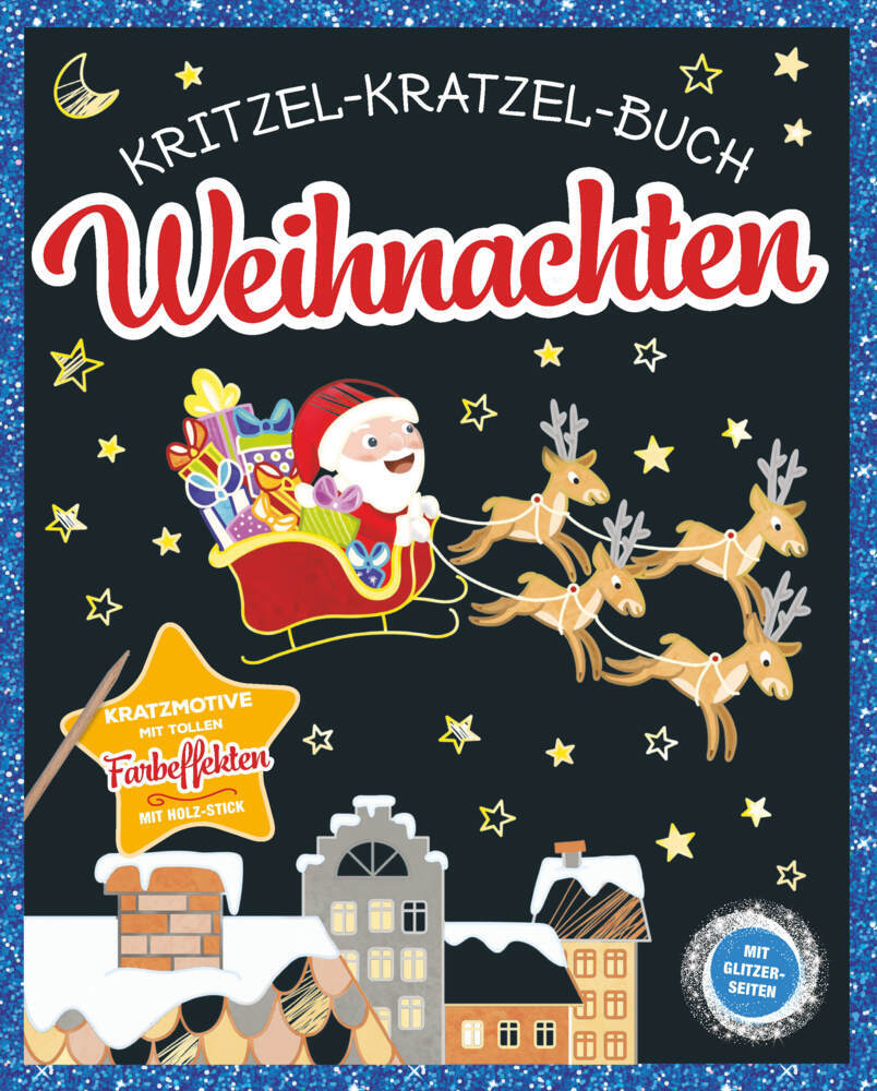 Kritzel-Kratzel-Buch Weihnachten. Für Kinder ab 5 Jahren main product photo