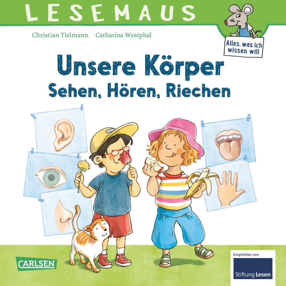 LESEMAUS 168: Unsere Körper – Sehen, Hören, Riechen main product photo