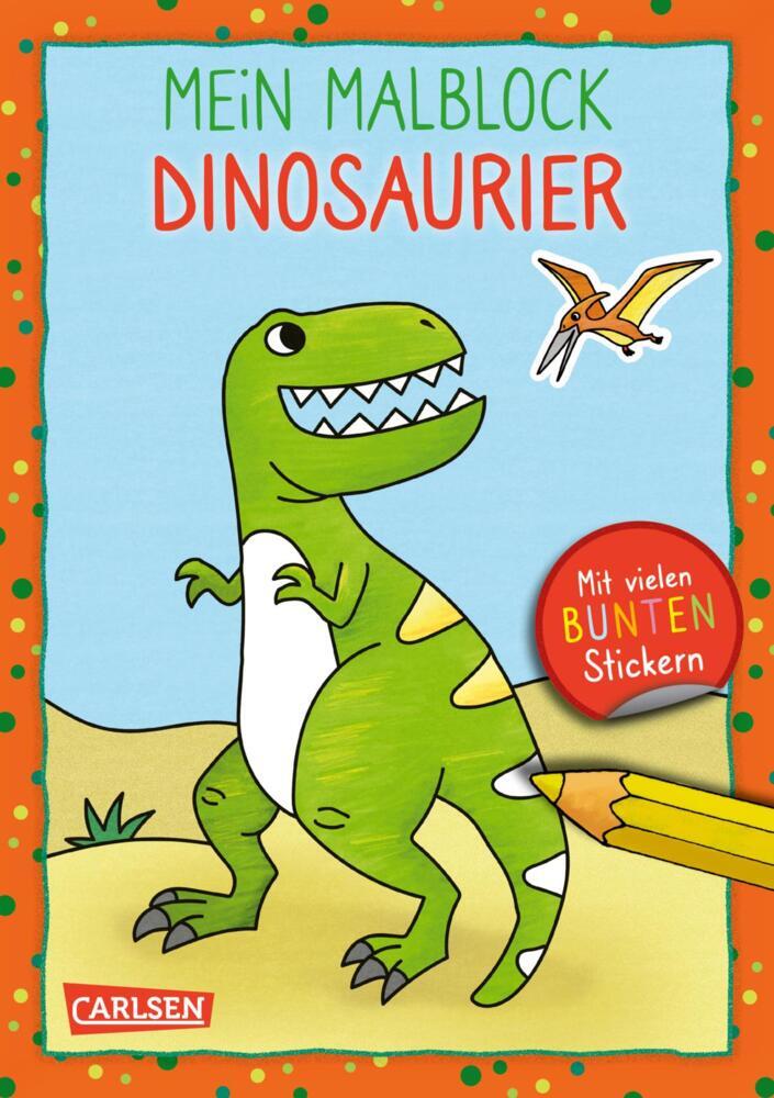 Mein Malblock: Dinosaurier main product photo