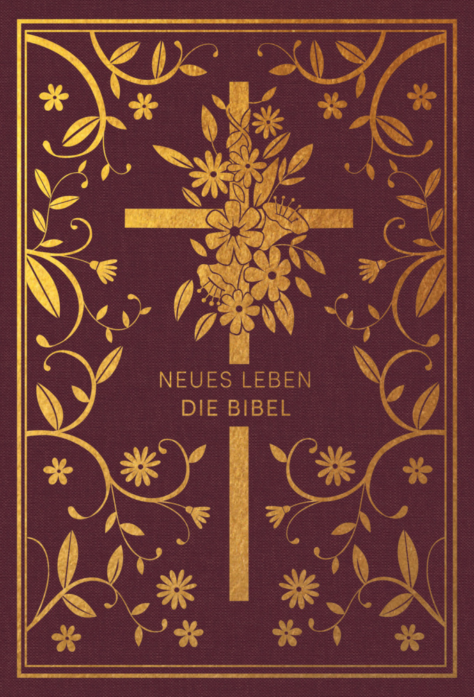 Neues Leben. Die Bibel - Golden Grace Edition, Bordeauxrot main product photo