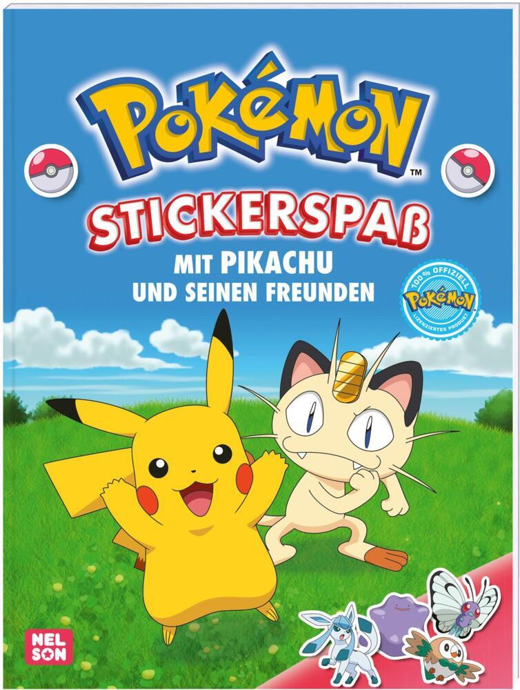 Pokémon Activity-Buch: Stickerspaß mit Pikachu und seinen Freunden main product photo