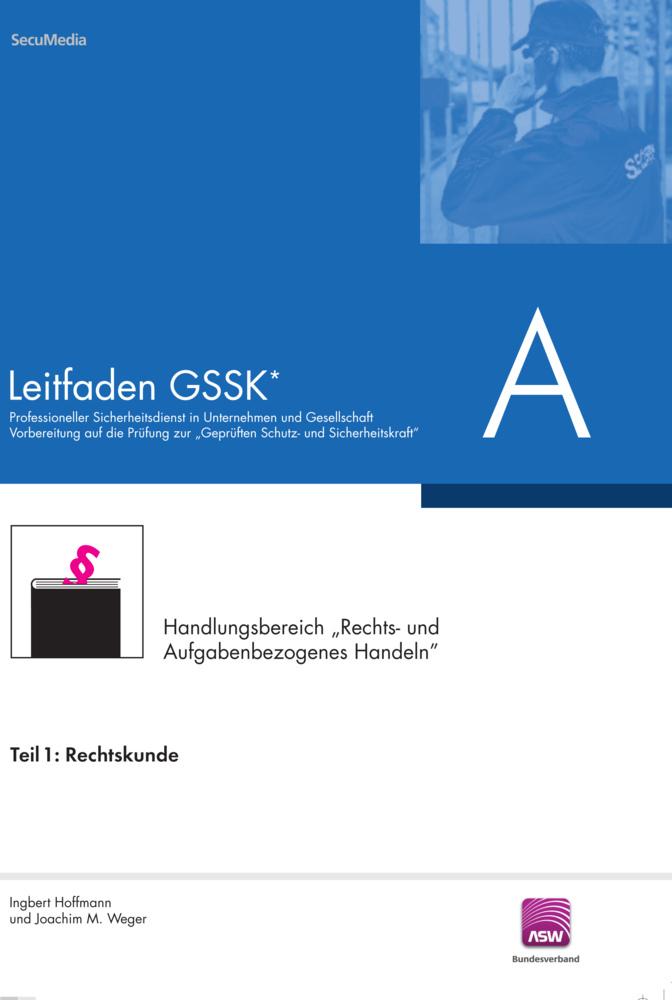 Leitfaden GSSK (vorher Unternehmensicherheit) main product photo