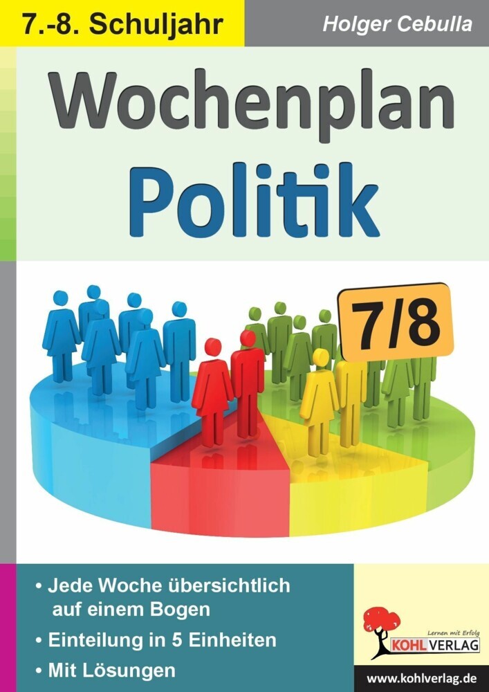 Wochenplan Politik / Klasse 7-8 main product photo