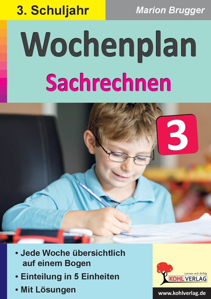 Wochenplan Sachrechnen / Klasse 3 main product photo