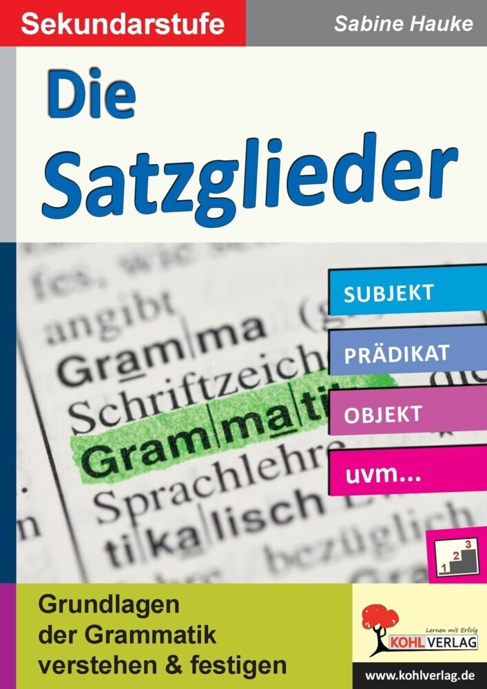 Die Satzglieder / Sekundarstufe main product photo