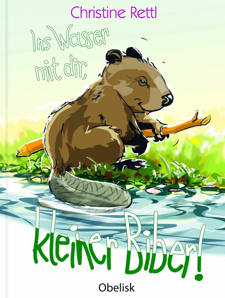Ins Wasser mit dir, kleiner Biber! main product photo