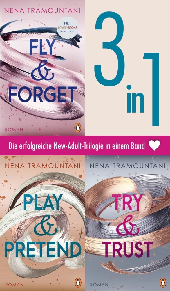 Die Soho-Love-Reihe Band 1-3: Fly & Forget / Try & Trust / Play & Pretend (3in1-Bundle) - main product photo