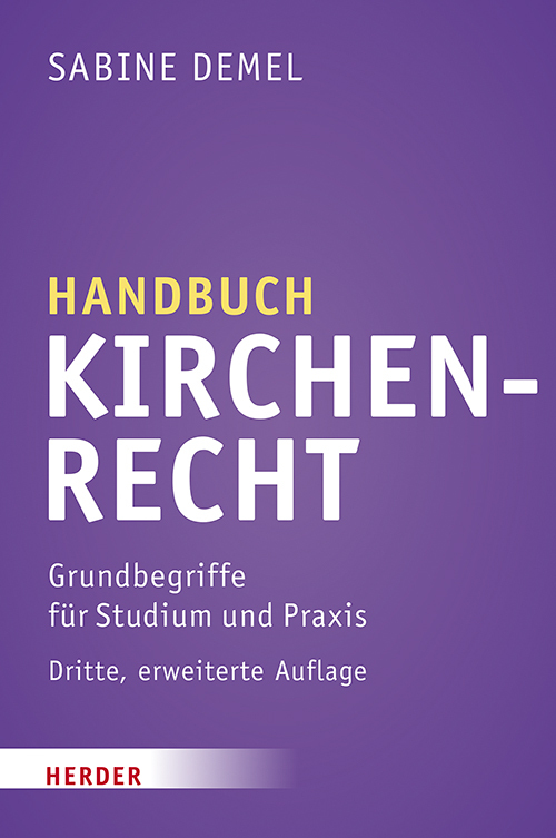 Handbuch Kirchenrecht main product photo