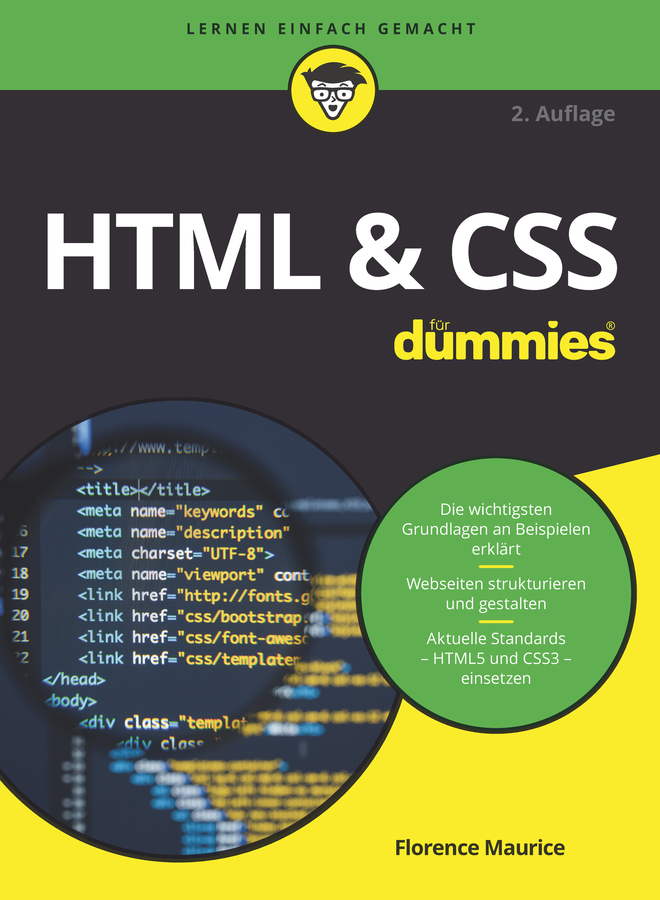 HTML & CSS für Dummies main product photo