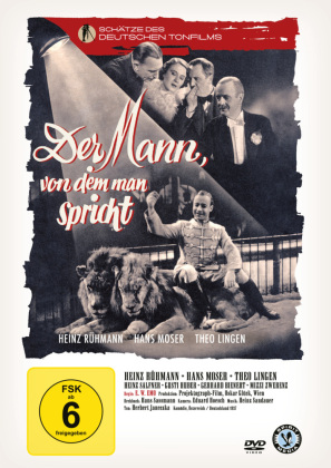 Der Mann, von dem man spricht, 1 DVD