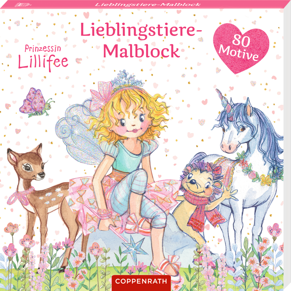 Lieblingstiere-Malblock (Prinzessin Lillifee) main product photo
