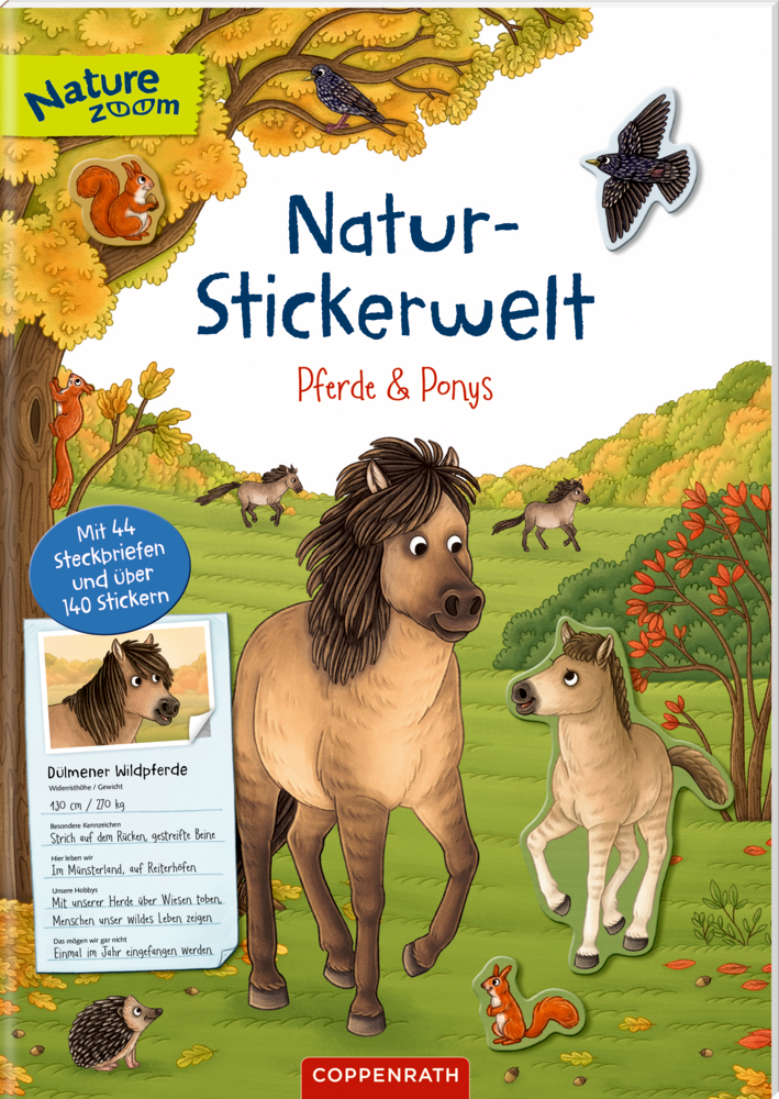 Natur-Stickerwelt - Pferde und Ponys main product photo