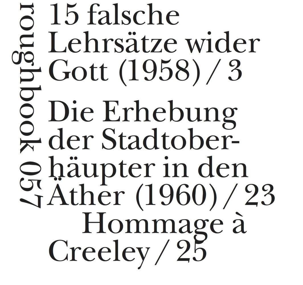 15 falsche Lehrsätze wider Gott und andere serial poems main product photo