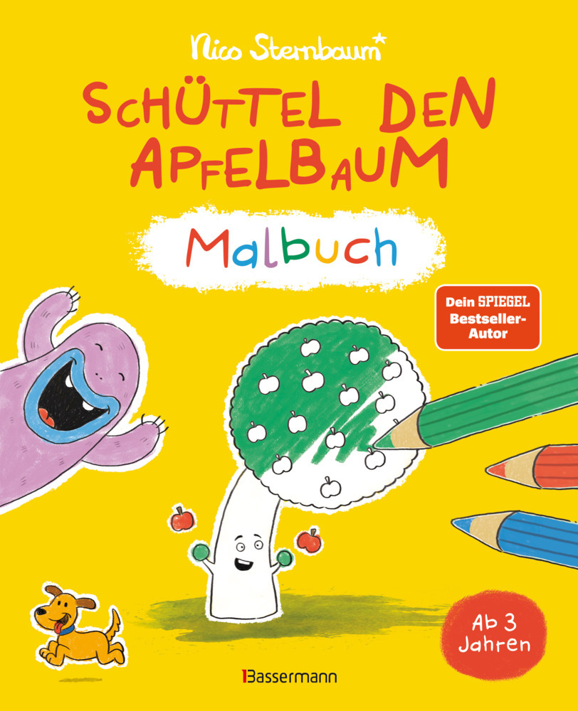 Schüttel den Apfelbaum - Malbuch main product photo