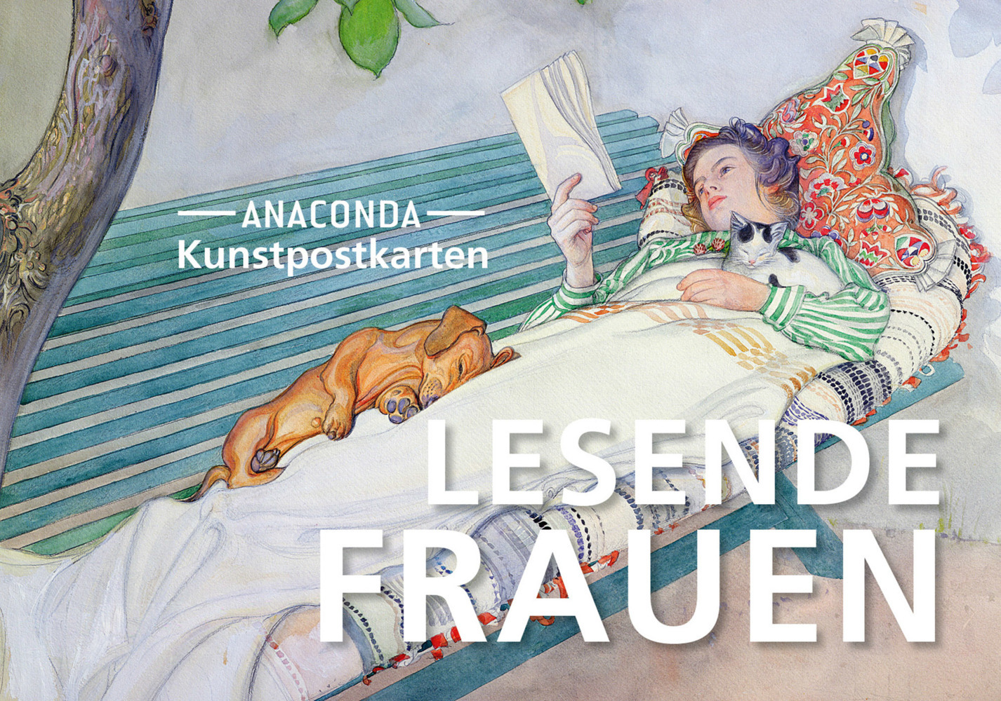 Postkarten-Set Lesende Frauen main product photo