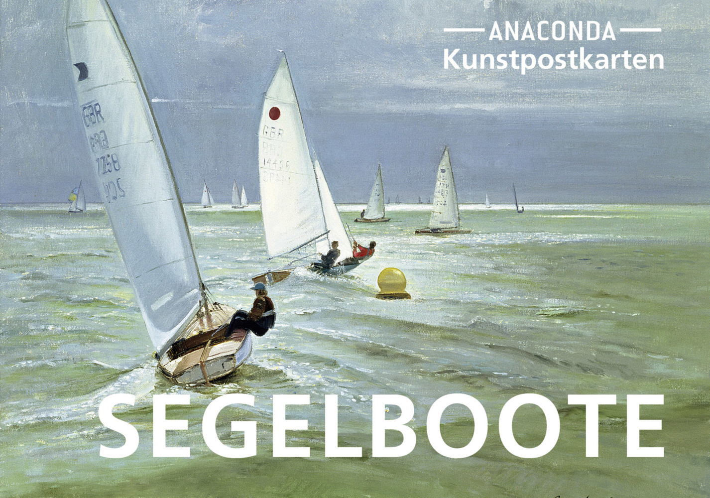 Postkarten-Set Segelboote main product photo