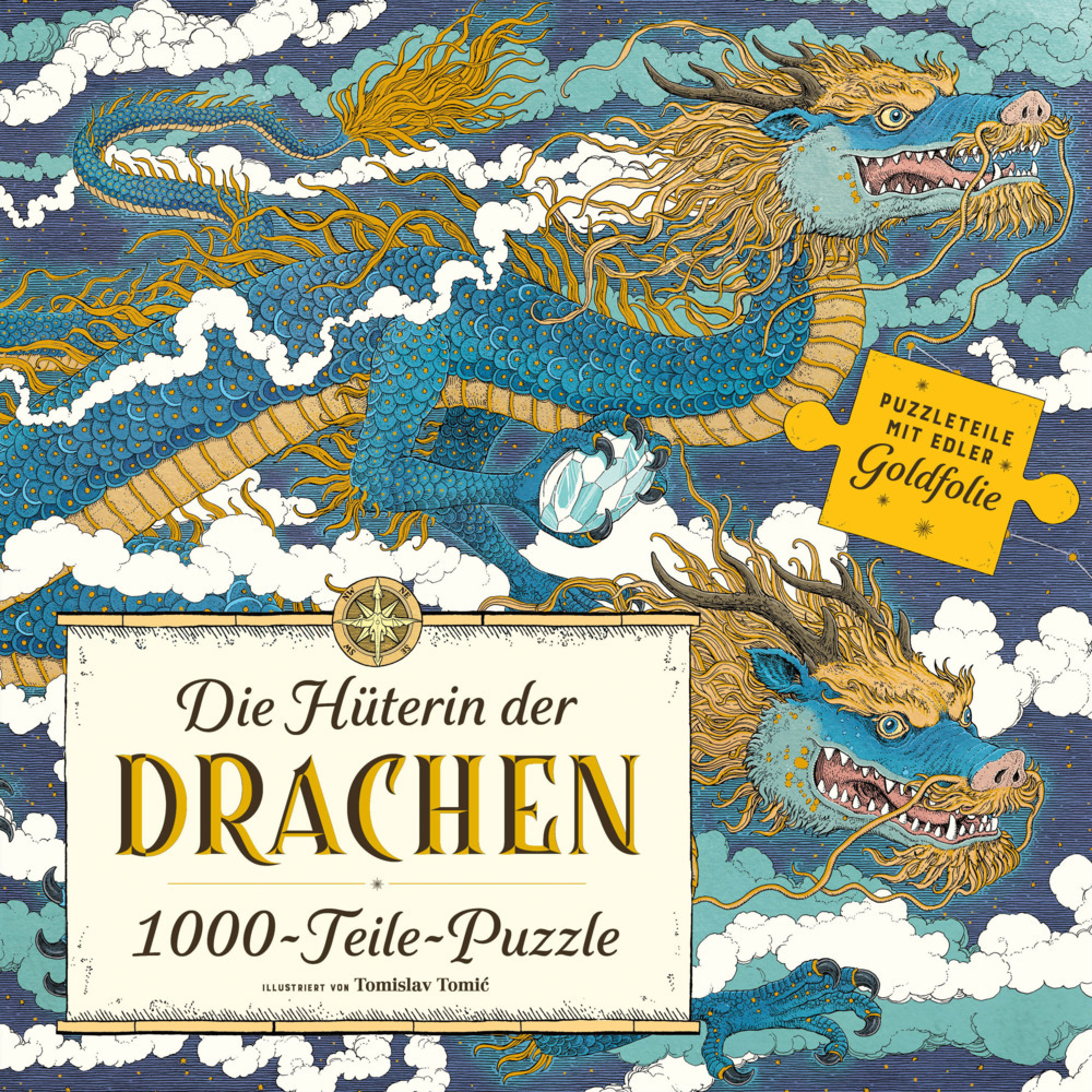 Die Hüterin der Drachen Puzzle main product photo