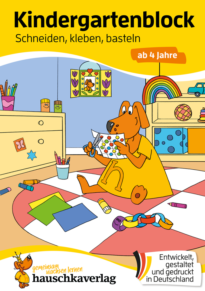 Kindergartenblock ab 4 Jahre - Schneiden, kleben, basteln main product photo