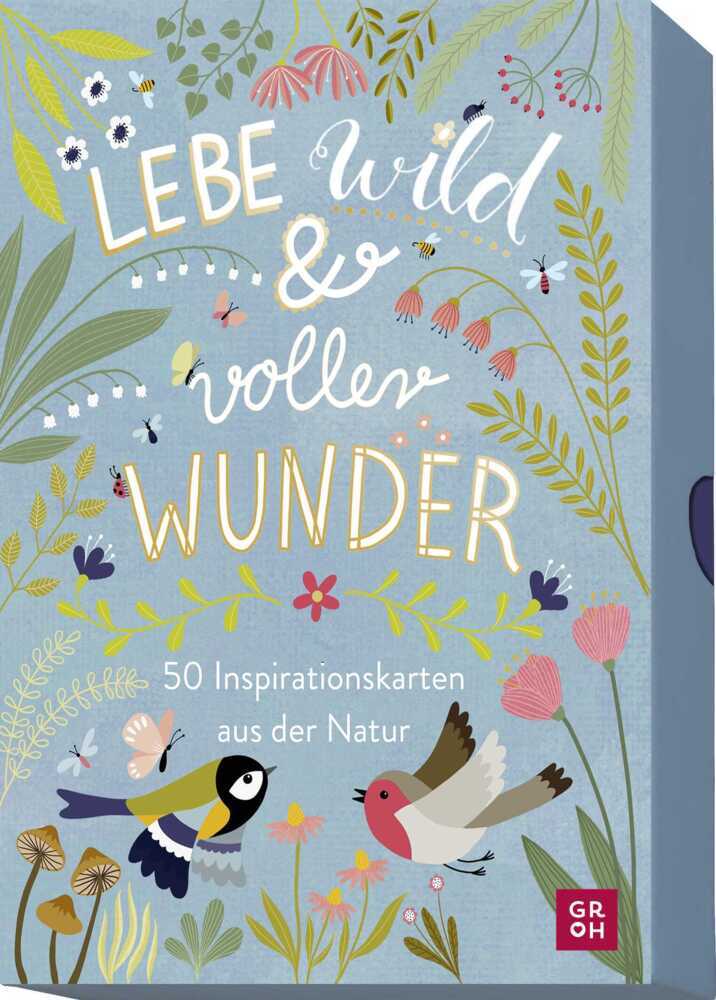 Lebe wild und voller Wunder - 50 Inspirationskarten aus der Natur main product photo