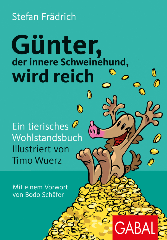 Günter, der innere Schweinehund, wird reich main product photo