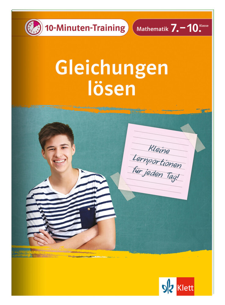 Klett 10-Minuten-Training Mathematik Gleichungen lösen 7. - 10. Klasse main product photo