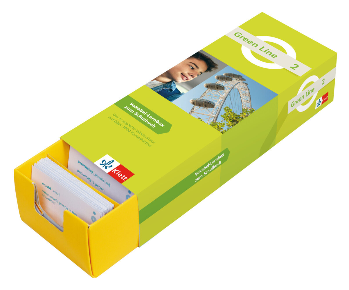 Green Line 2 (ab 2021) Klasse 6 Vokabel-Lernbox zum Schulbuch main product photo