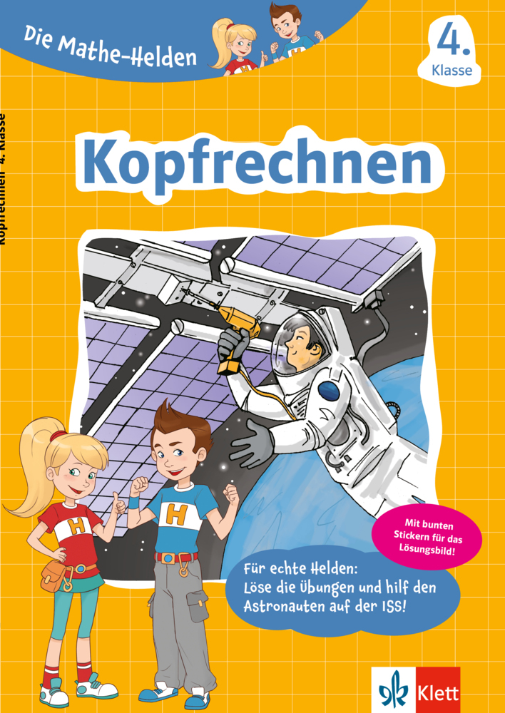 Klett Die Mathe-Helden: Kopfrechnen 4. Klasse main product photo