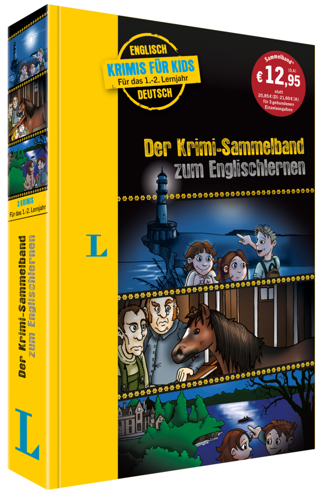 Langenscheidt Krimis für Kids - Der Krimi-Sammelband zum Englischlernen main product photo