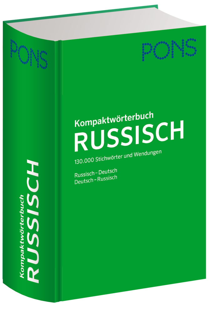 PONS Kompaktwörterbuch Russisch main product photo