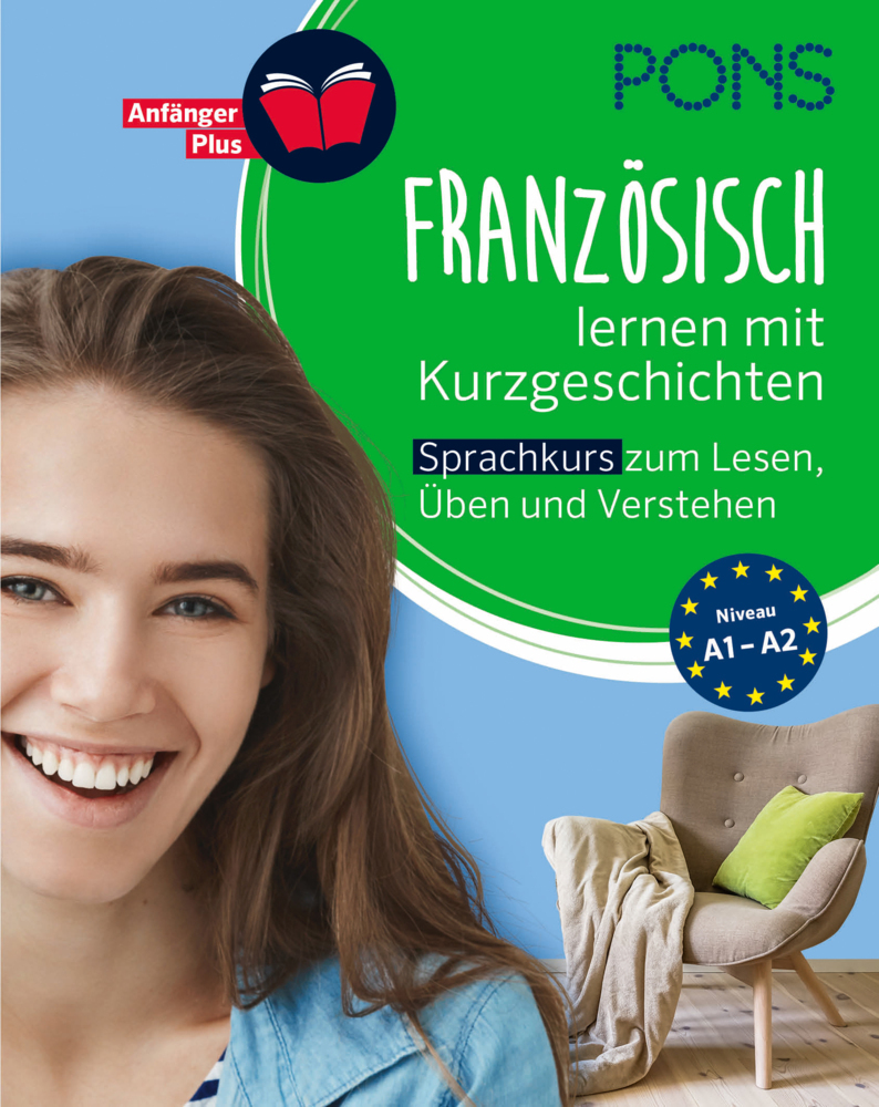 PONS Französisch lernen mit Kurzgeschichten main product photo