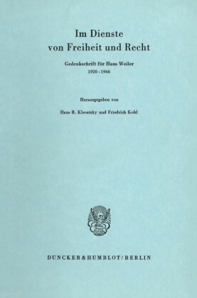 Im Dienste von Freiheit und Recht.