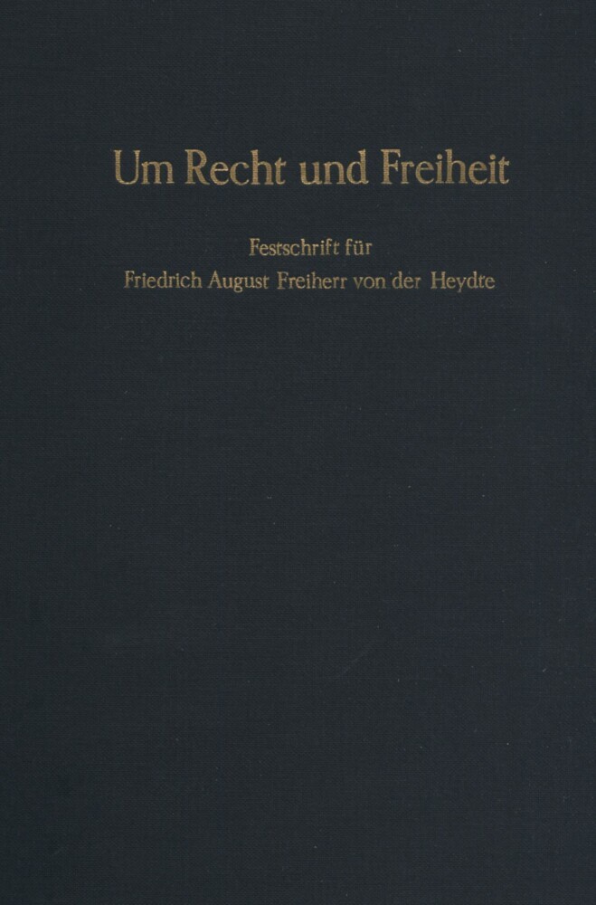 Um Recht und Freiheit. main product photo
