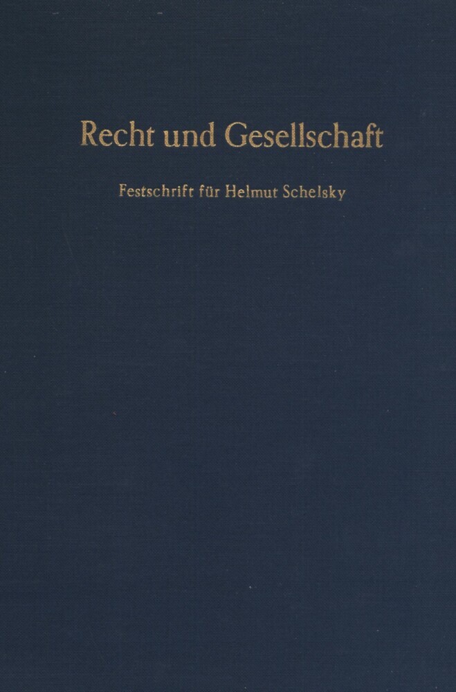 Recht und Gesellschaft. main product photo