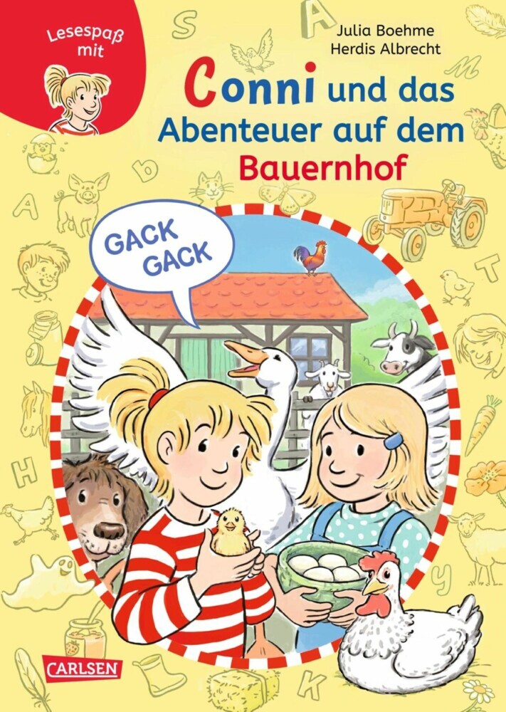 Lesen lernen mit Conni: Conni und das Abenteuer auf dem Bauernhof main product photo