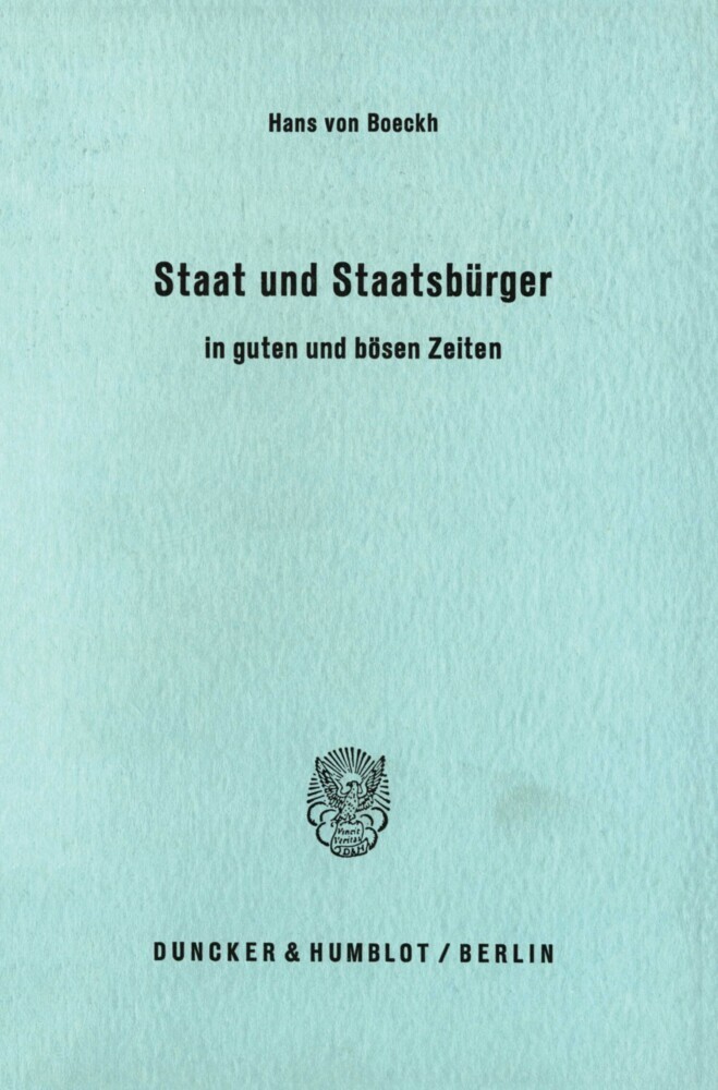 Staat und Staatsbürger main product photo